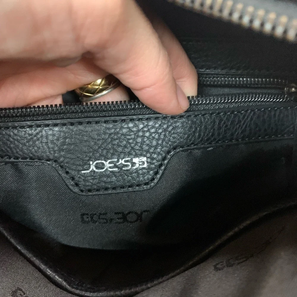 Joe's‎ Jeans Phoebe Black Hobo Shoulder Bag